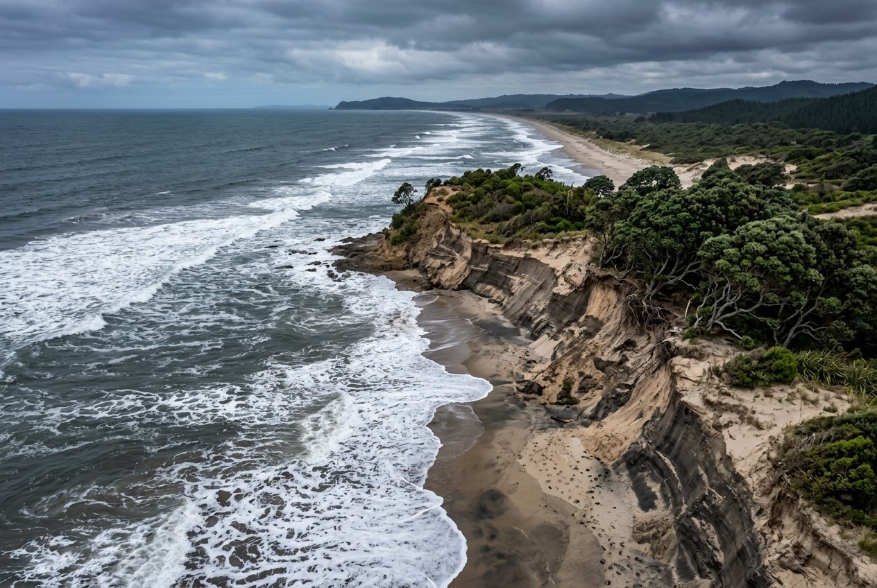 Bream Bay shoreline erosion baseline