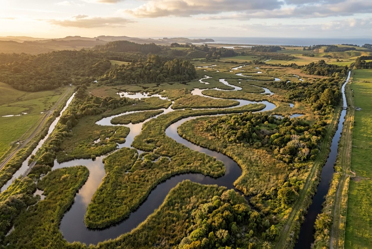 Wetland restoration baseline & hydrology mapping